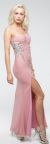One Shoulder Long Formal Dress with Bejeweled Waist in alternative picture